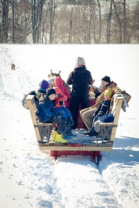 Family winter activity